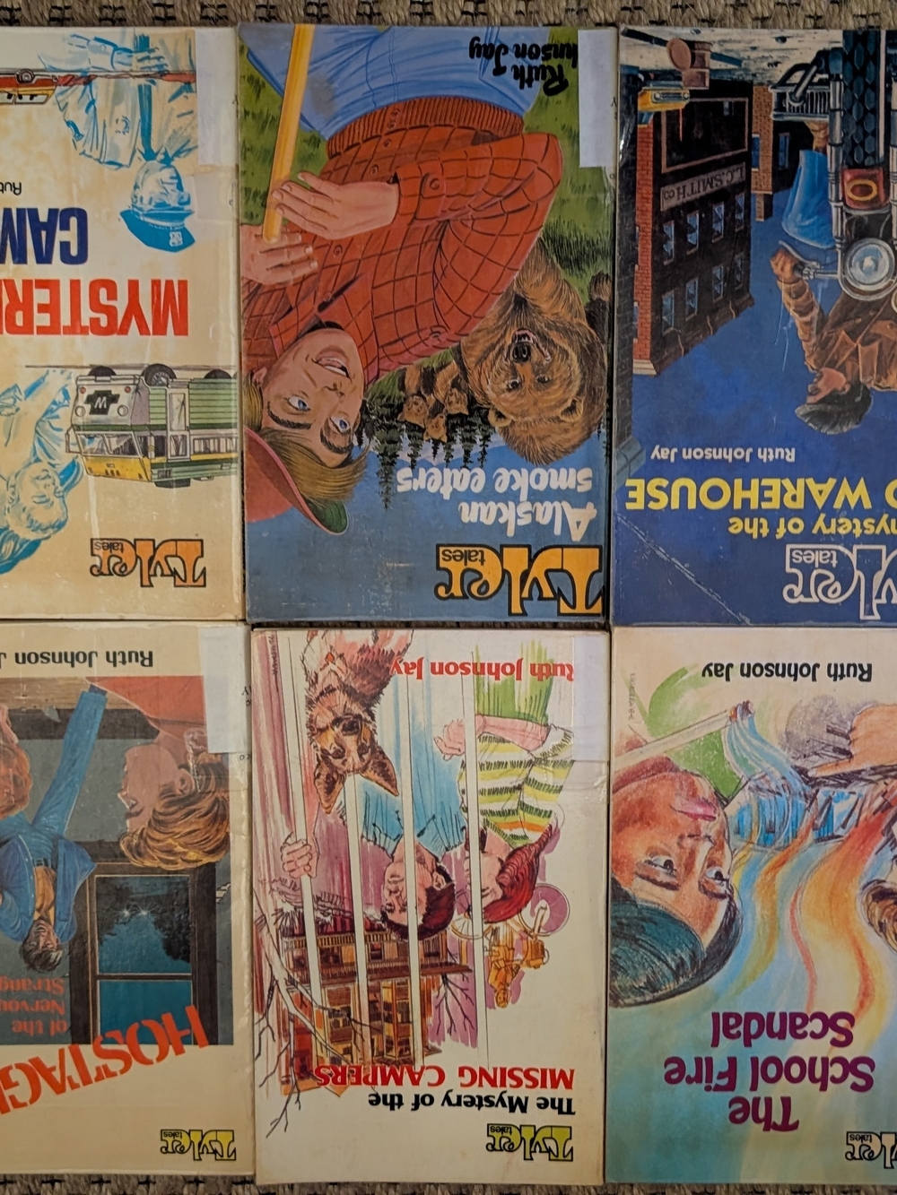 Lot Of 10 Tyler Tales By Ruth Johnson Jay 1979-1983